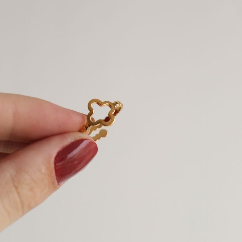 Anel Trevo Levemente Regulável em Aço Inox