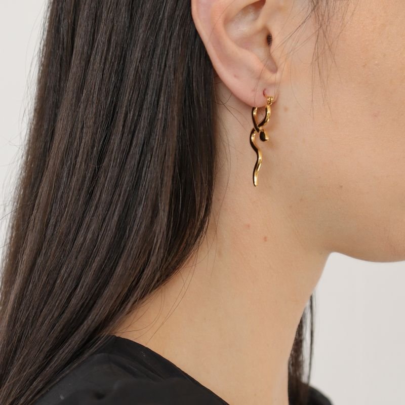 Argola Cobra em Aço Inox