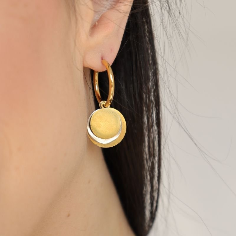 Argola com Três camadas em Aço Inox (Linha Premium)