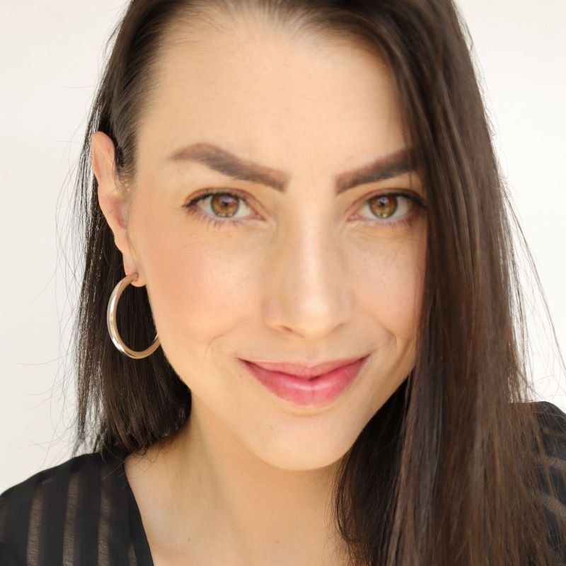 Argola Moderna em Aço Inox (Linha Premium) (Peso 8g)