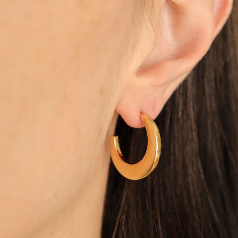 Argola Moderna em Aço Inox (Linha Premium)