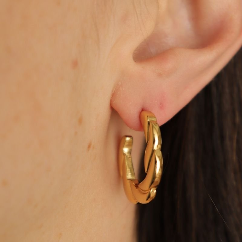 Argola Moderna em Aço Inox (Linha Premium)