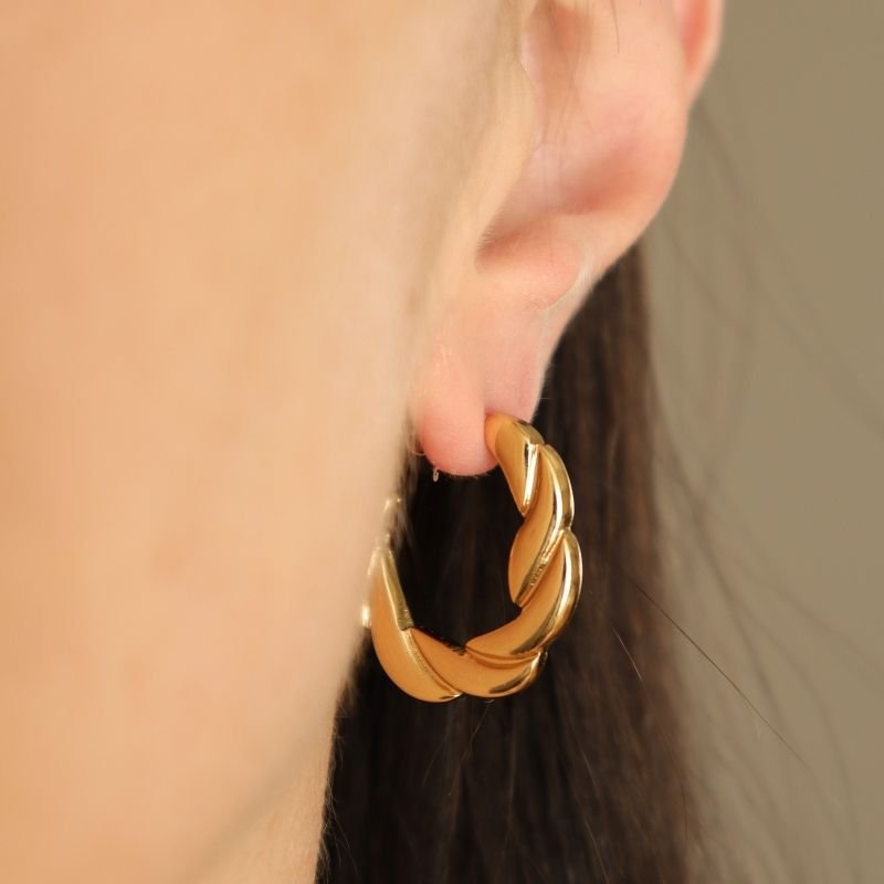 Argola Moderna em Aço Inox (Linha Premium)