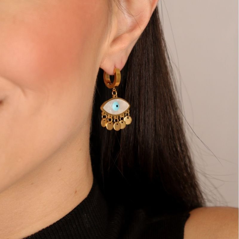 Argola Olho Grego Aço Inox (Linha Premium)