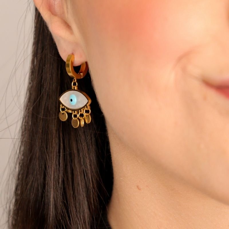 Argola Olho Grego Aço Inox (Linha Premium)