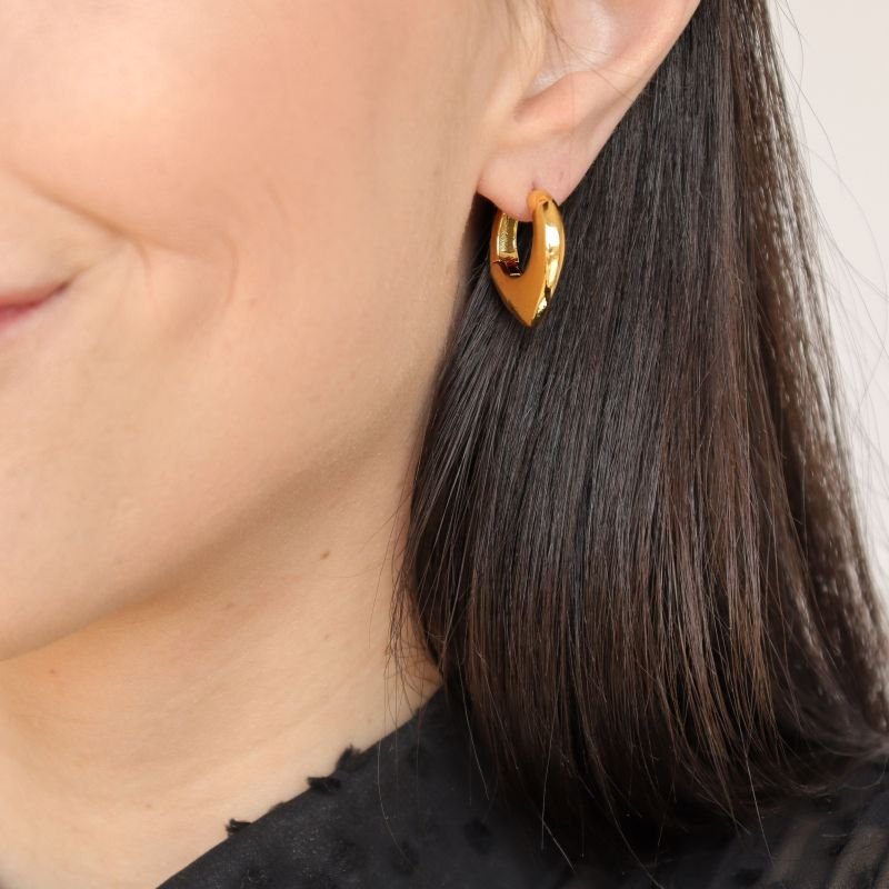 Argola Orgânica em Aço Inox (Linha Premium)