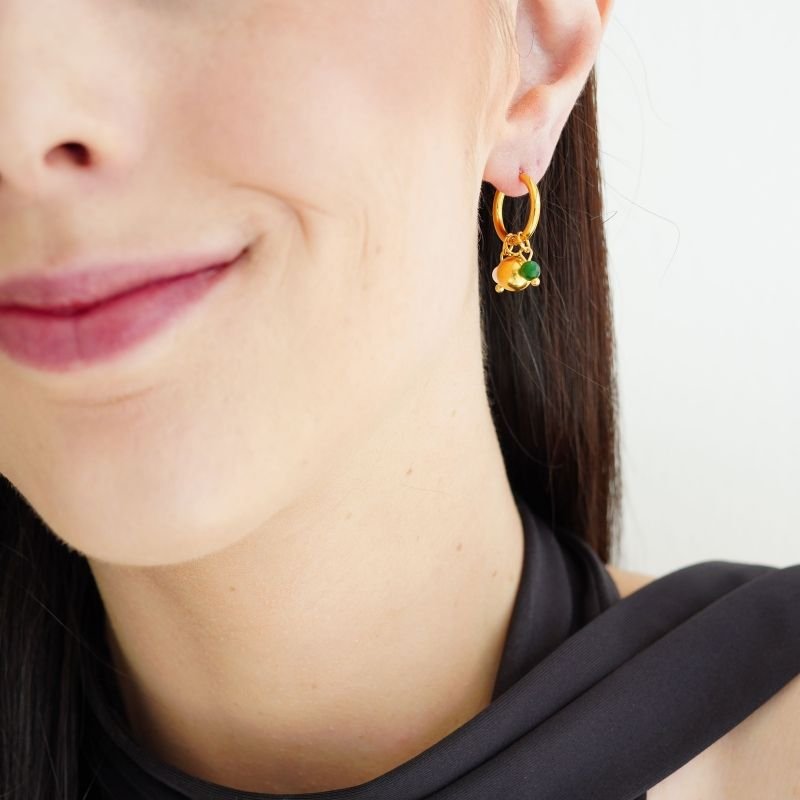 Argolinha Click Charm Removível em Aço Inox (Linha Premium)