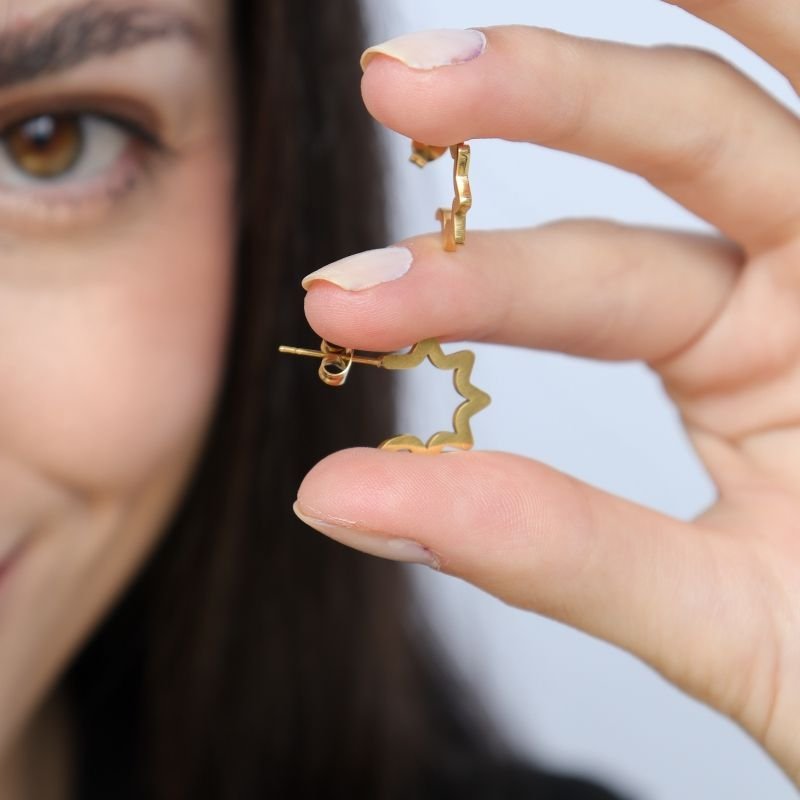 Argolinha Delicada em Aço Inox