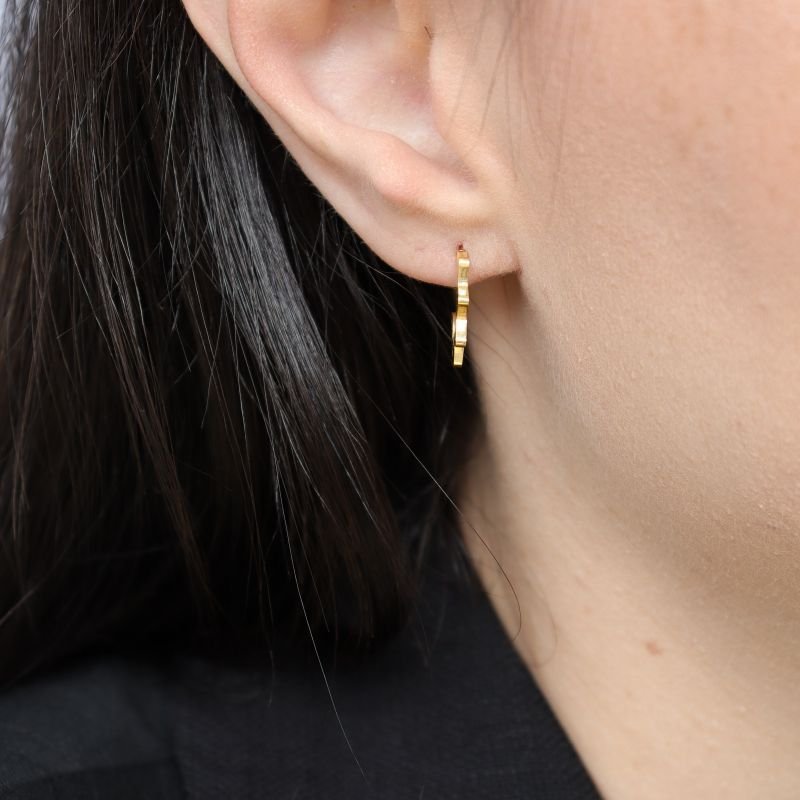 Argolinha Delicada em Aço Inox