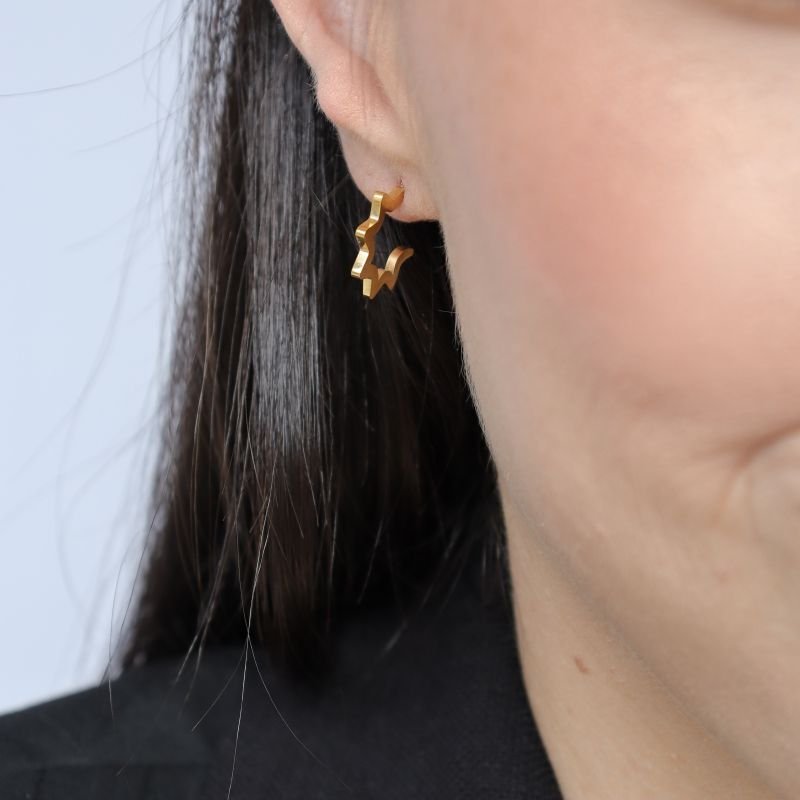 Argolinha Delicada em Aço Inox