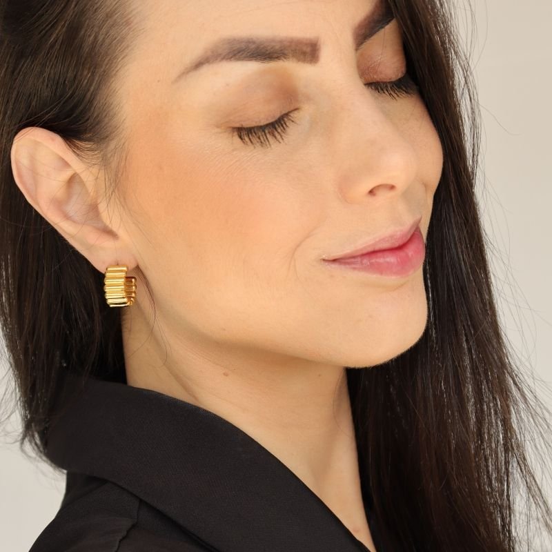 Argolinha Minimalista em Aço Inox (Linha Premium)