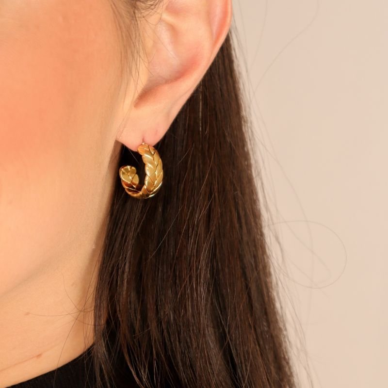 Argolinha Moderna em Aço Inox