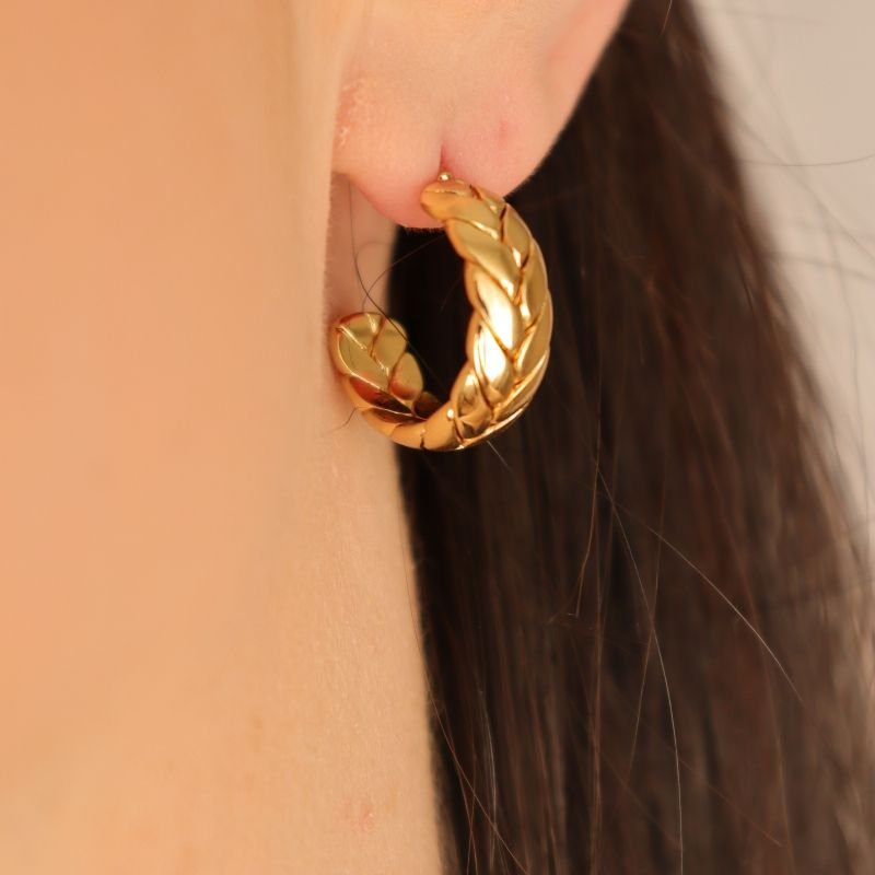 Argolinha Moderna em Aço Inox