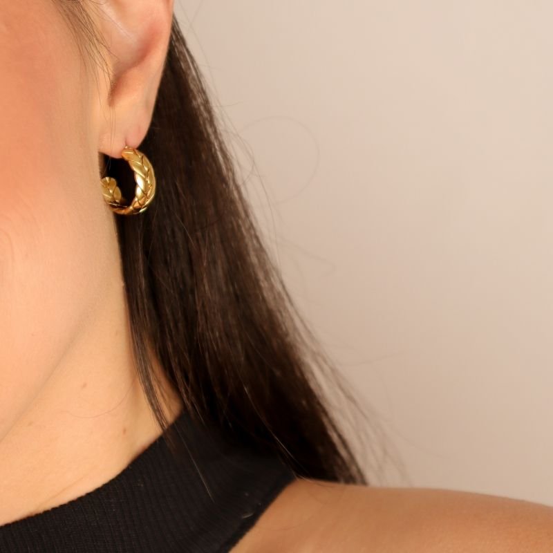 Argolinha Moderna em Aço Inox