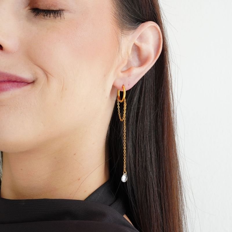 Argolinha Summer Chain em Aço Inox