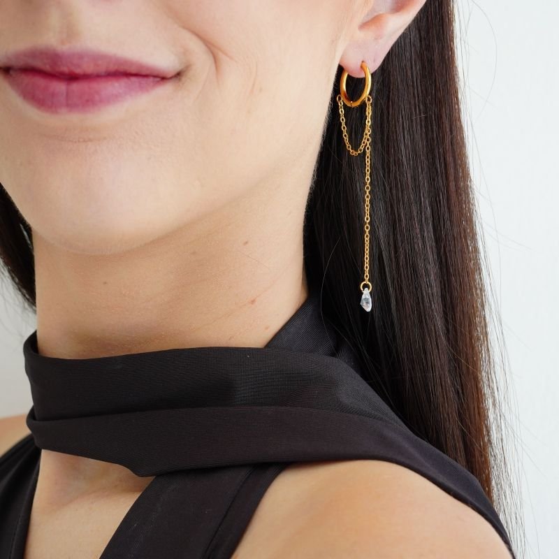 Argolinha Summer Chain em Aço Inox