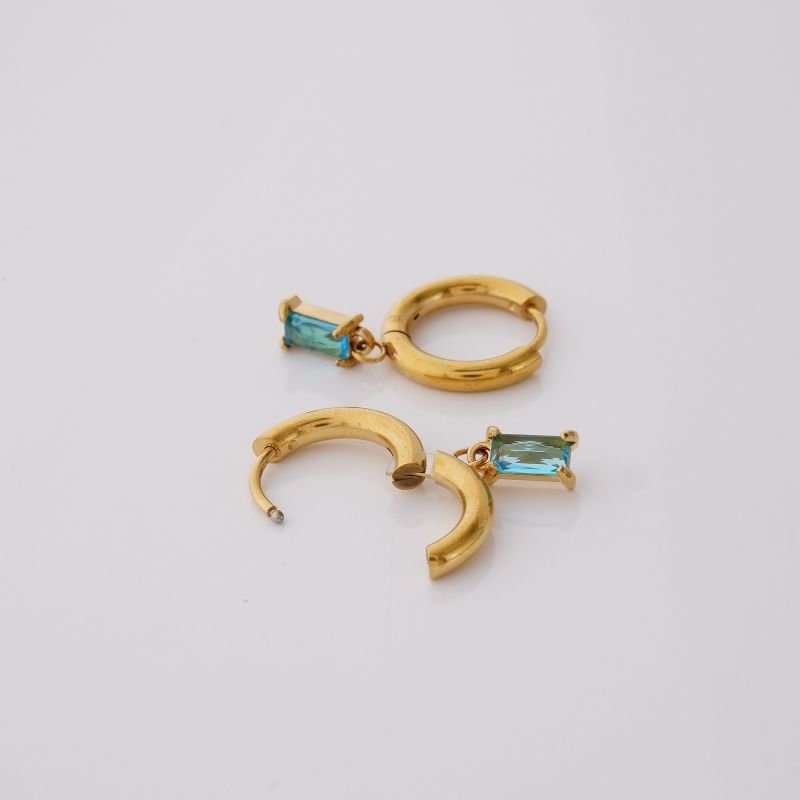 Argolinha Tiffany Click em Aço Inox