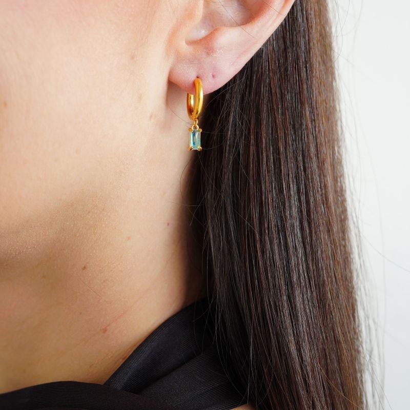 Argolinha Tiffany Click em Aço Inox