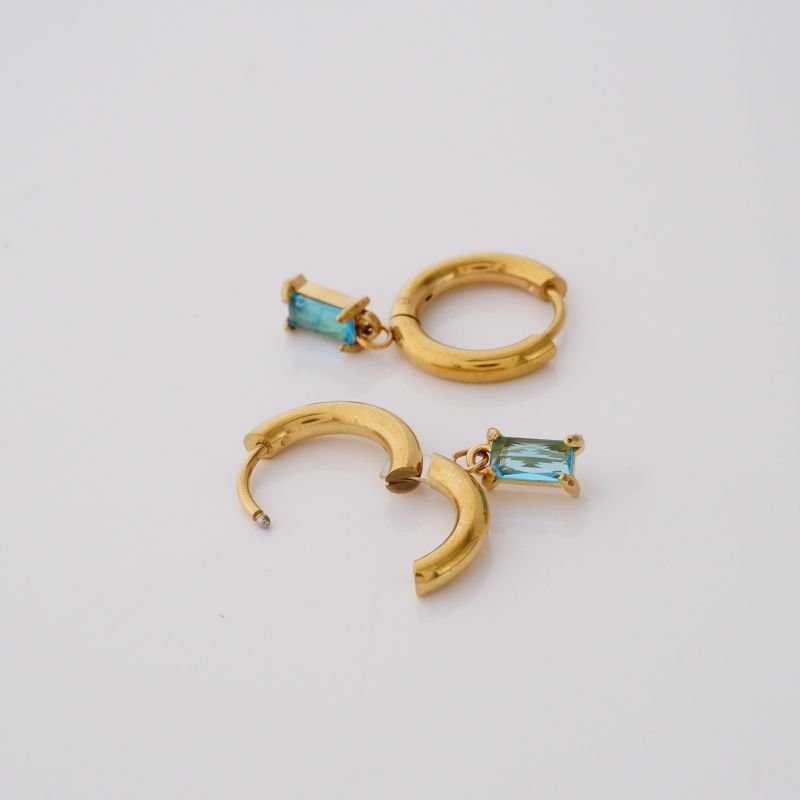 Argolinha Tiffany Click em Aço Inox