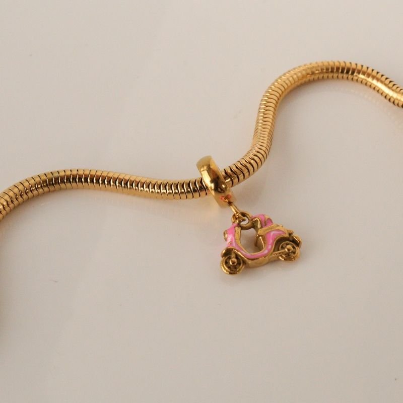 Berloque em Aço Inox Moto