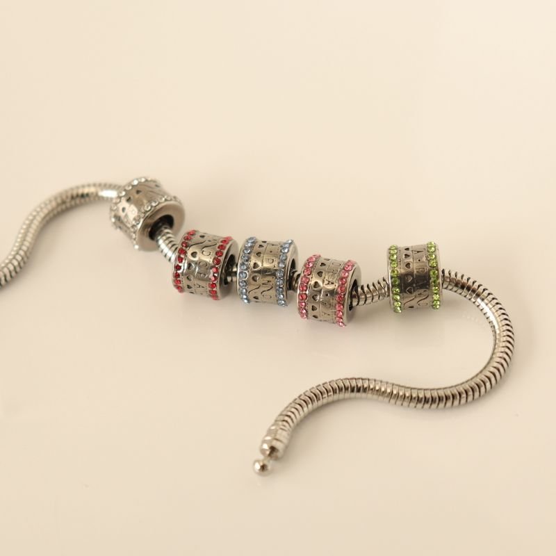 Berloque em Aço Inox Separador Inspiração Pandora