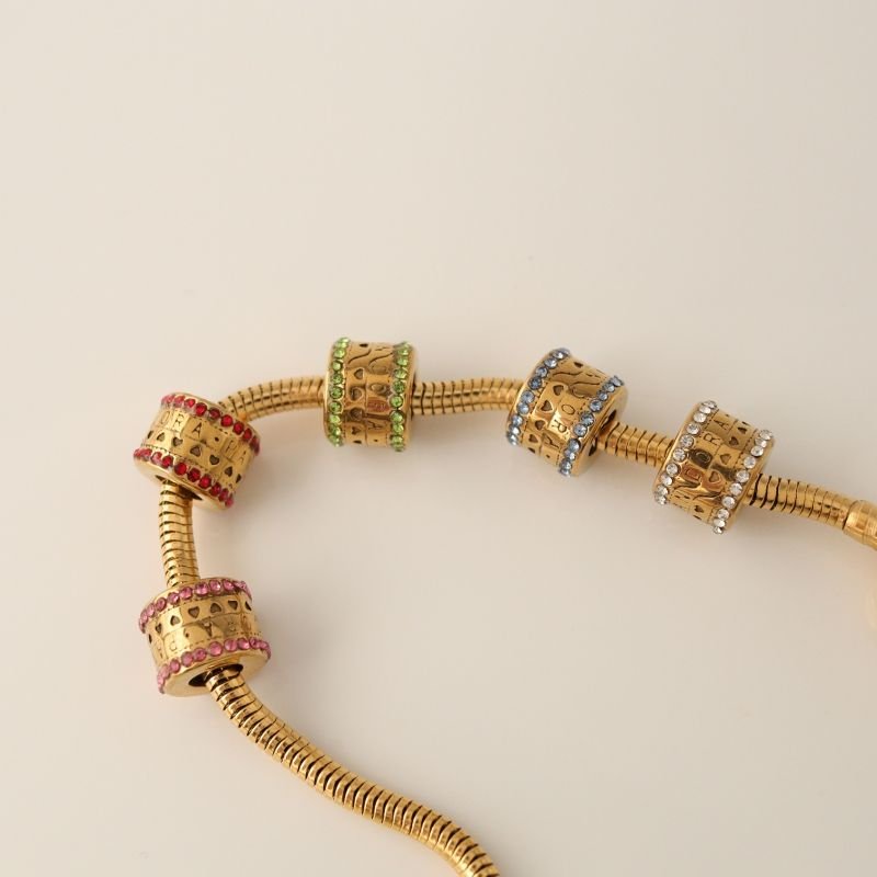 Berloque em Aço Inox Separador Inspiração Pandora