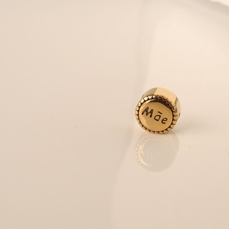 Berloque em Aço Inox Separador Mãe