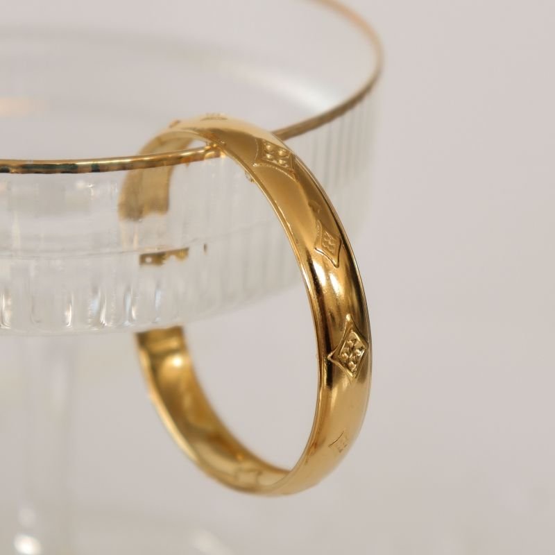 Bracelete com Detalhes em Aço Inox (Linha Premium)