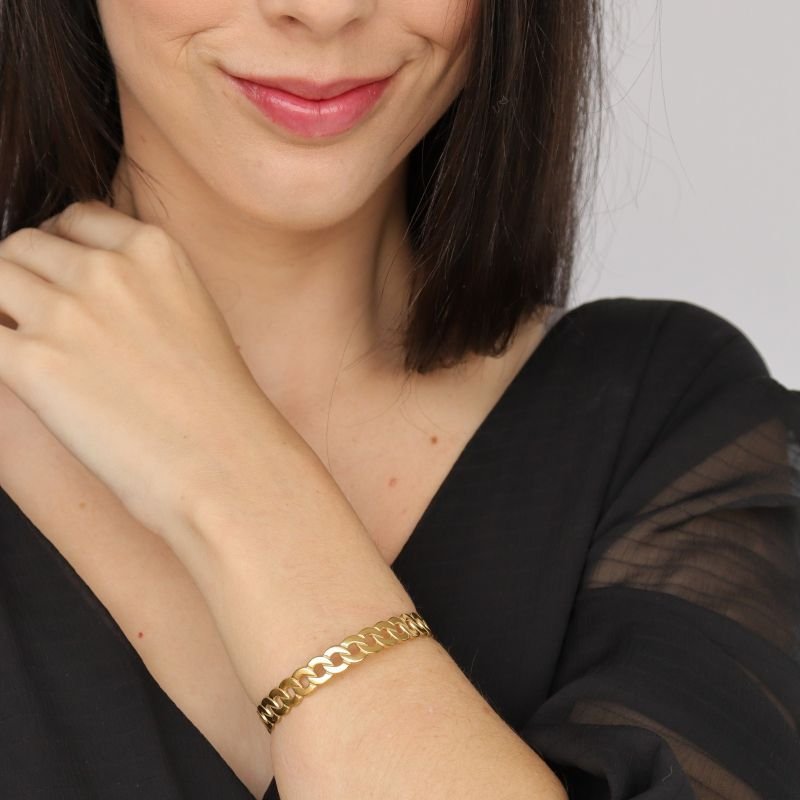 Bracelete Corrente em Aço Inox (Linha Premium)