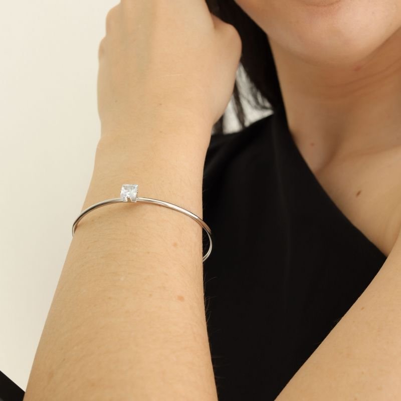 Bracelete Delicado em Aço Inox