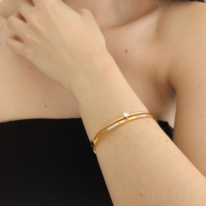 Bracelete Inspiração Michael Kors em Aço Inox (Linha Premium)