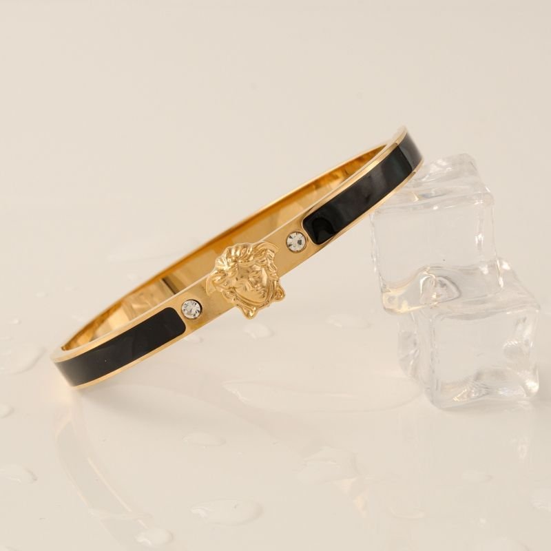 Bracelete Inspiração Versace em Aço Inox (Linha Premium)