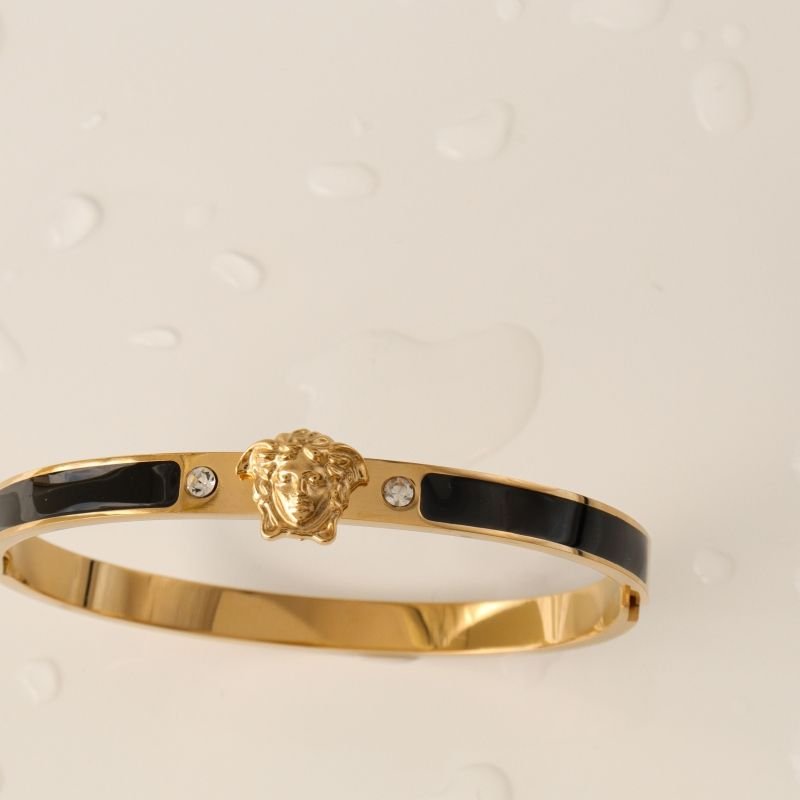 Bracelete Inspiração Versace em Aço Inox (Linha Premium)