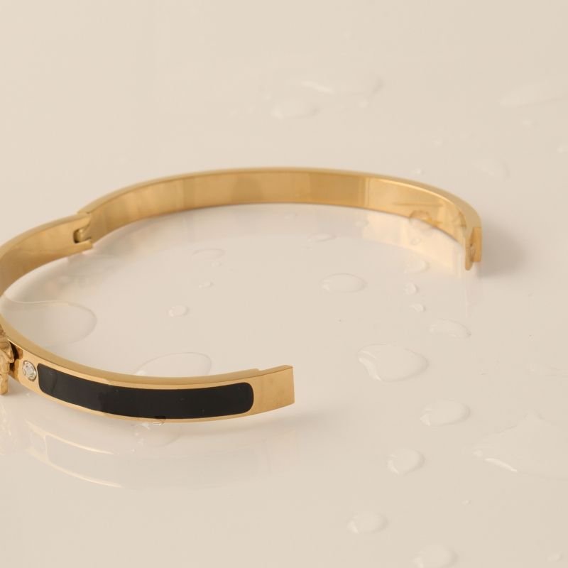 Bracelete Inspiração Versace em Aço Inox (Linha Premium)