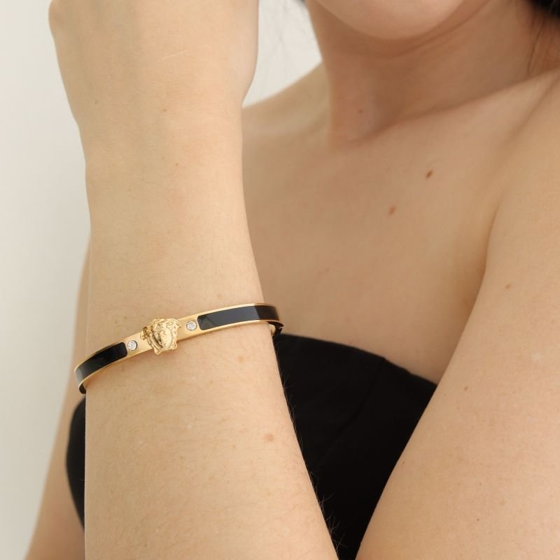 Bracelete Inspiração Versace em Aço Inox (Linha Premium)