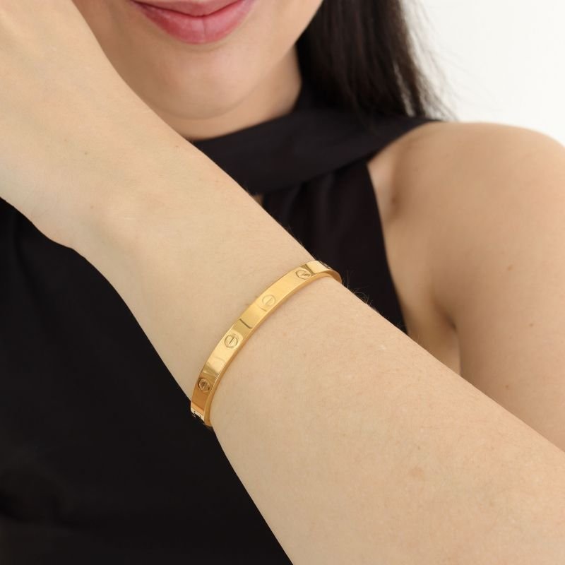 Bracelete Inspired Cartier Love em Aço Inox (Linha Premium)