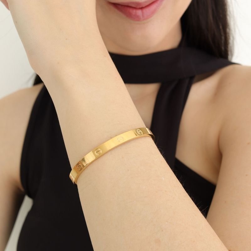 Bracelete Inspired Cartier Love em Aço Inox (Linha Premium)