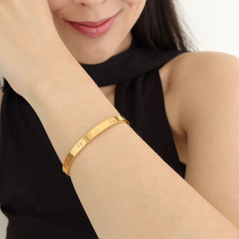 Bracelete Inspired Cartier Love em Aço Inox (Linha Premium)