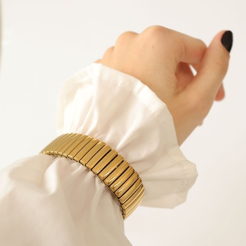 Bracelete Maleável em Aço Inox (Linha Premium)