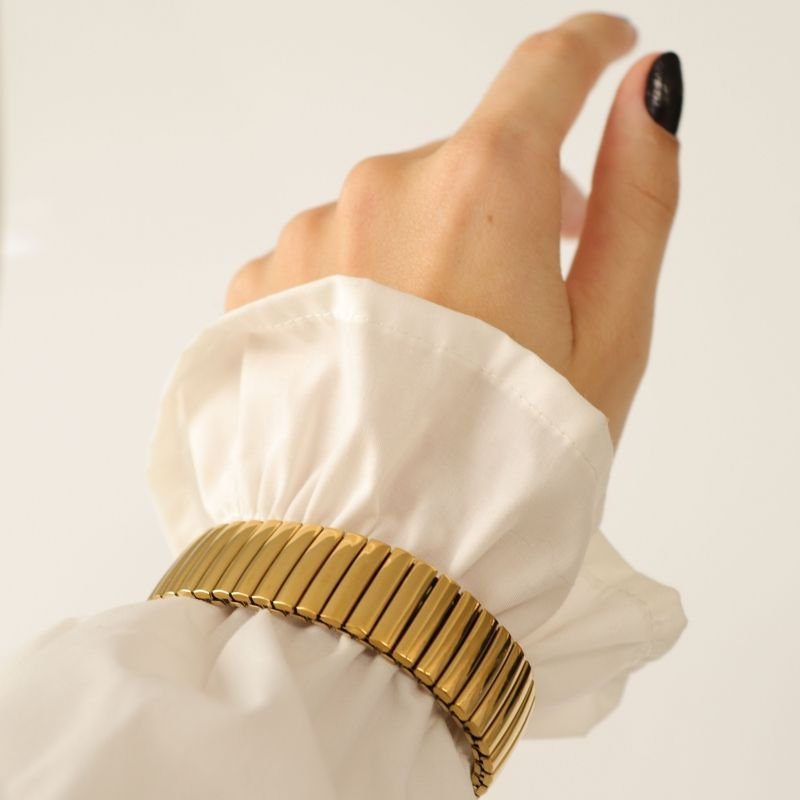 Bracelete Maleável em Aço Inox (Linha Premium)