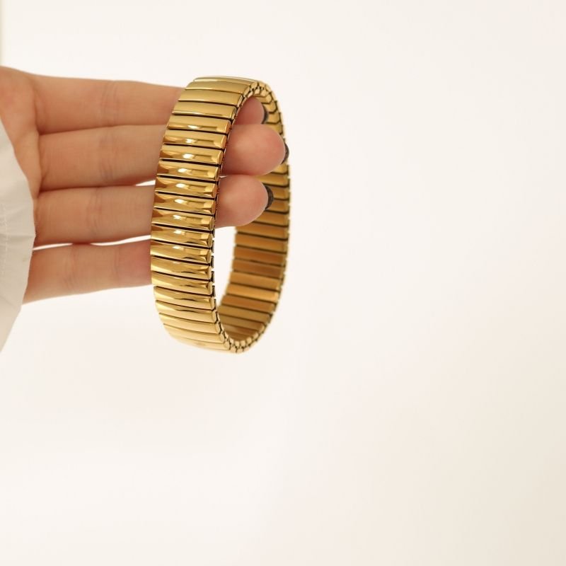 Bracelete Maleável em Aço Inox (Linha Premium)