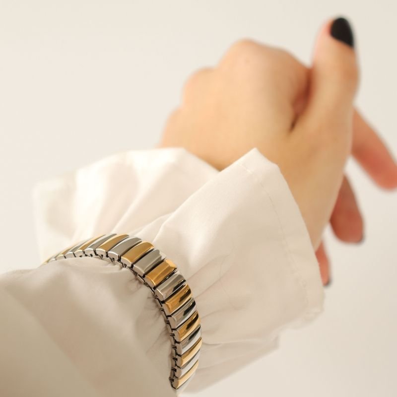 Bracelete Maleável em Aço Inox (Linha Premium)