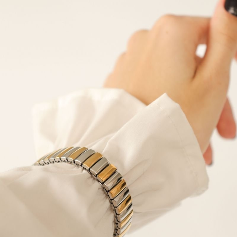 Bracelete Maleável em Aço Inox (Linha Premium)