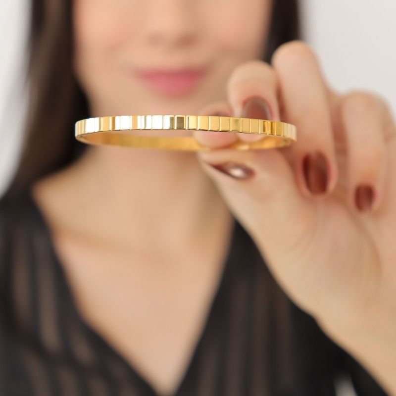 Bracelete Minimalista Delicado em Aço Inox (Linha Premium)