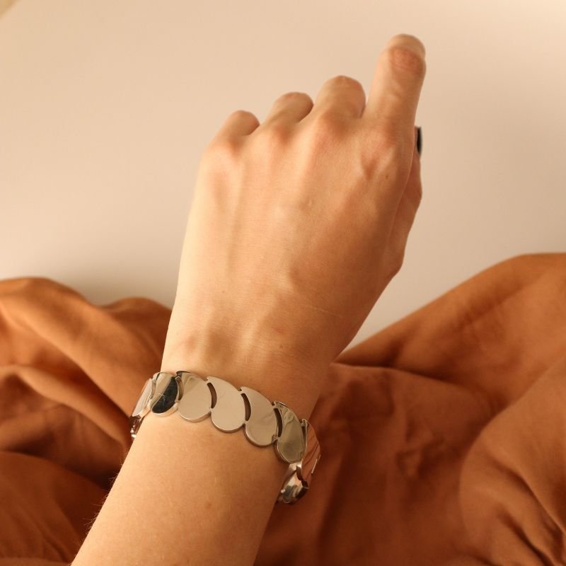 Bracelete Minimalista em Aço Inox (Linha Premium)