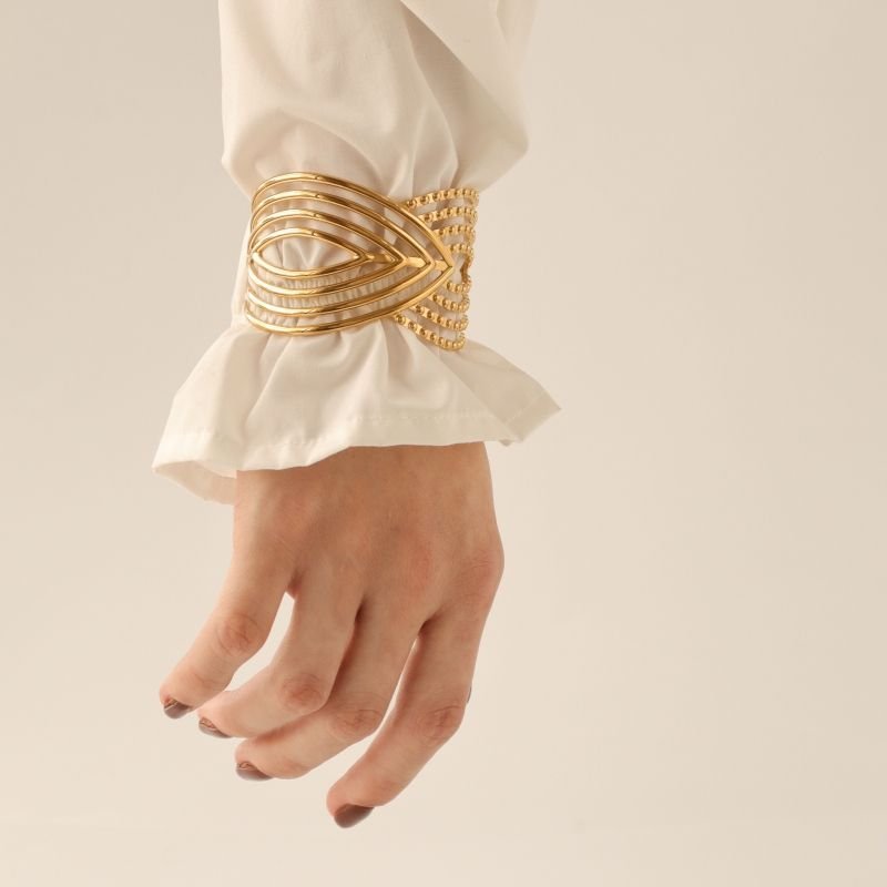 Bracelete Moderno em Aço Inox (Linha Premium)