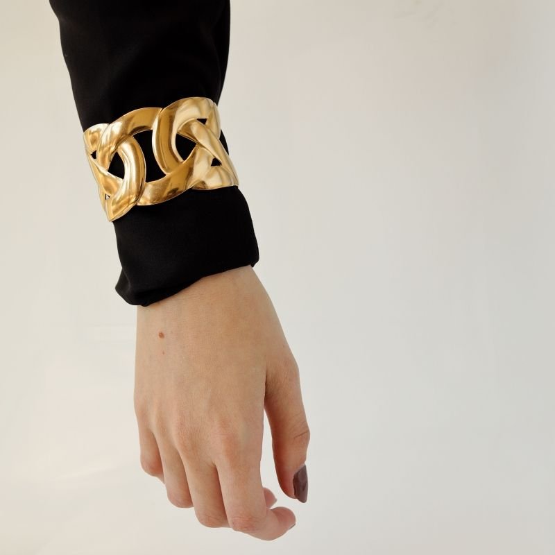 Bracelete Moderno em Aço Inox (Linha Premium)