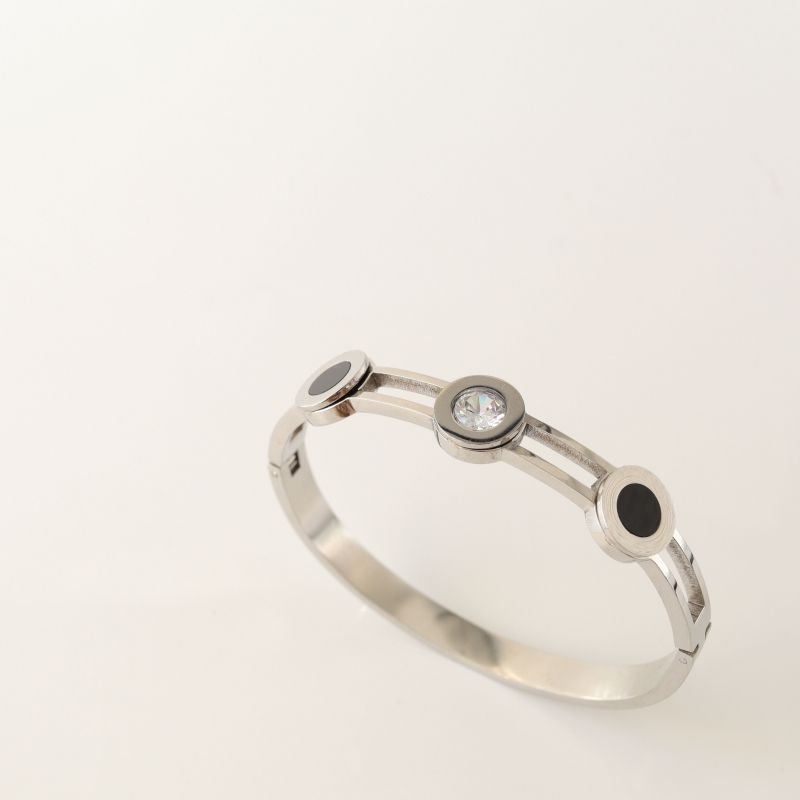 Bracelete Moderno em Aço Inox (Linha Premium)