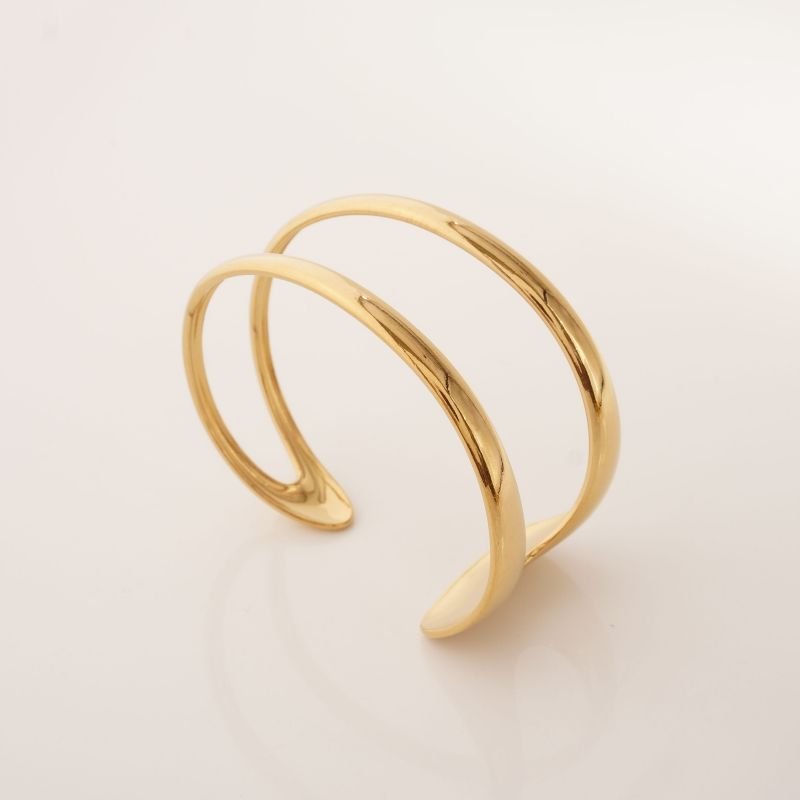 Bracelete Moderno em Aço Inox (Linha Premium)