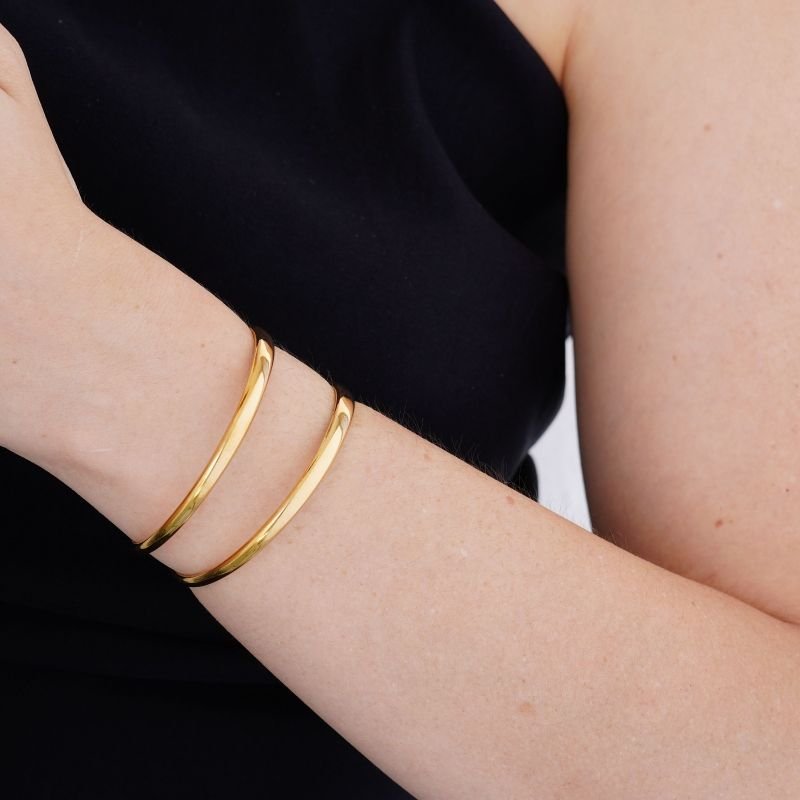 Bracelete Moderno em Aço Inox (Linha Premium)